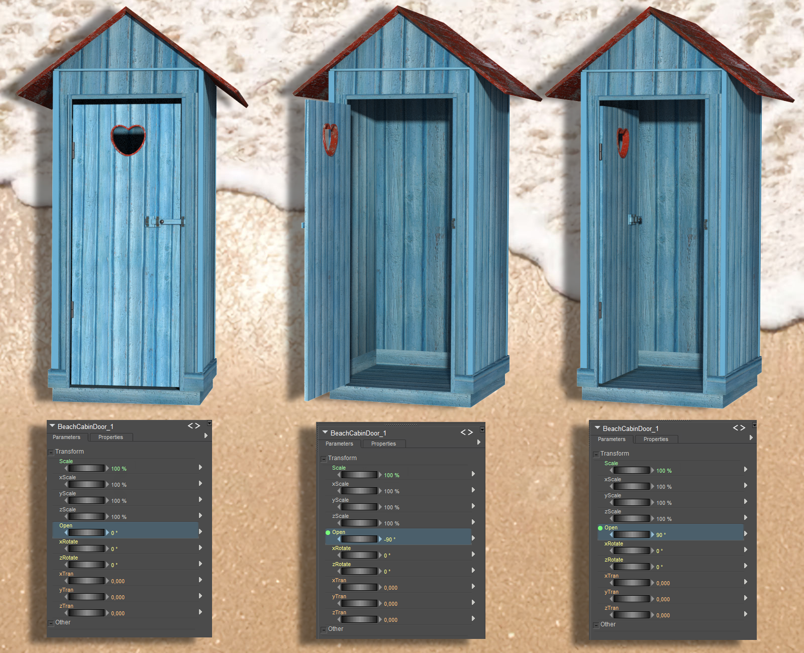 Beach Cabin by N/A