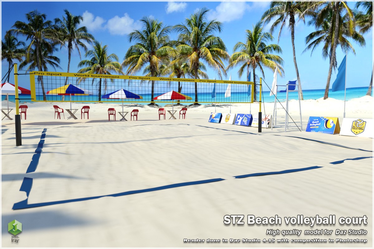 STZ Beach volleyball court by N/A