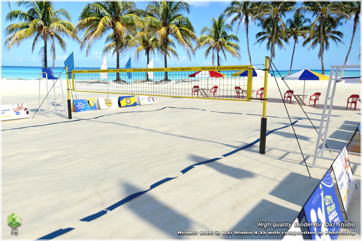 STZ Beach volleyball court by N/A
