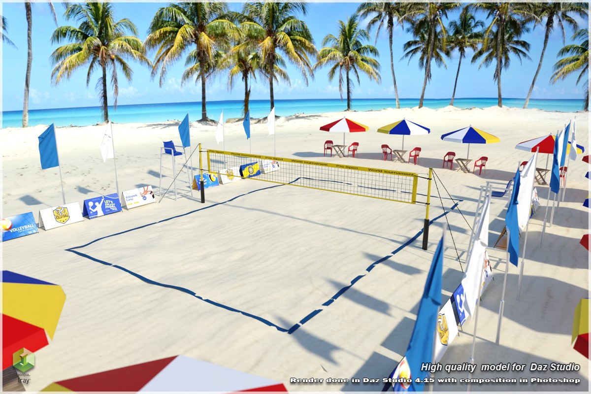 STZ Beach volleyball court by N/A