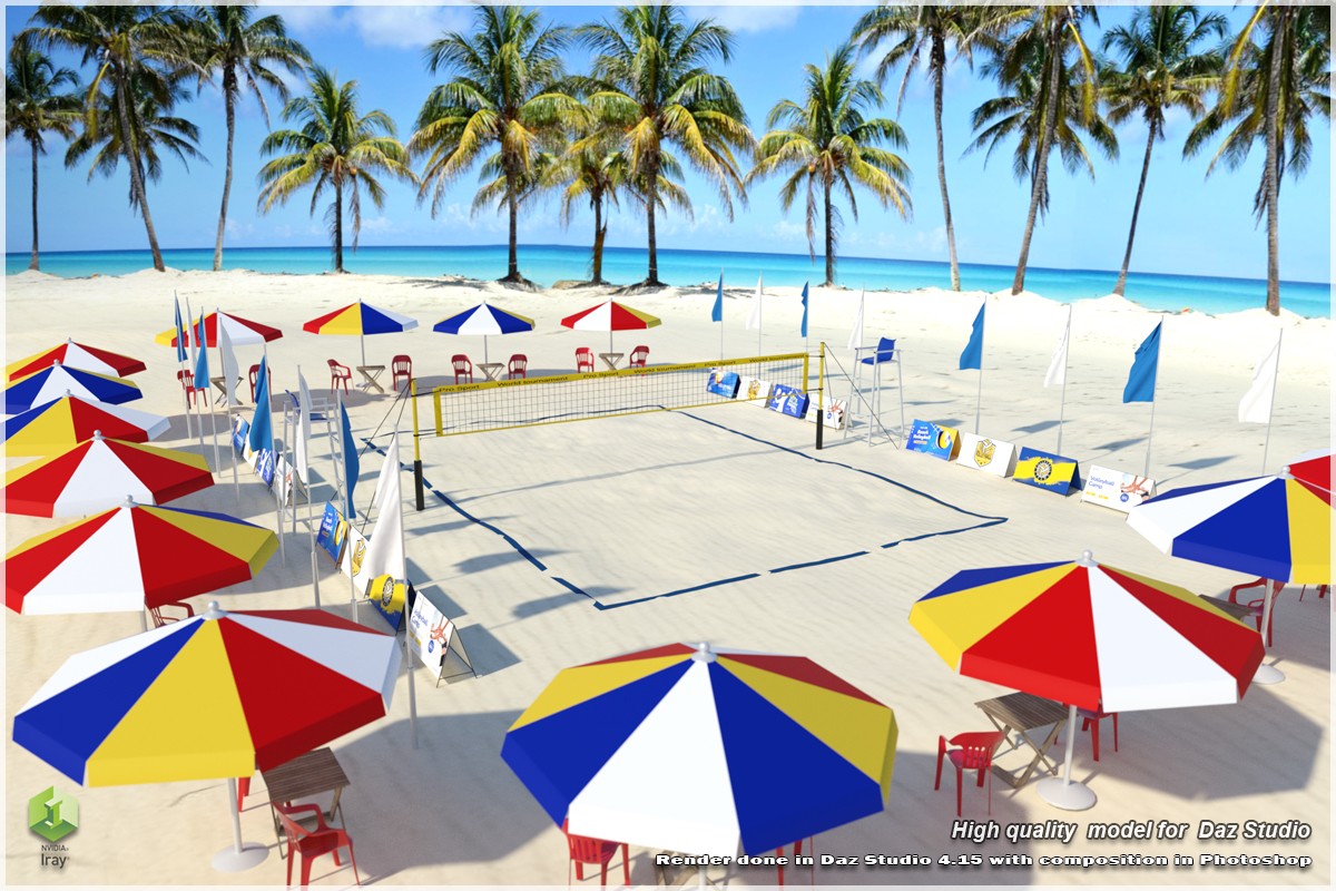 STZ Beach volleyball court by N/A