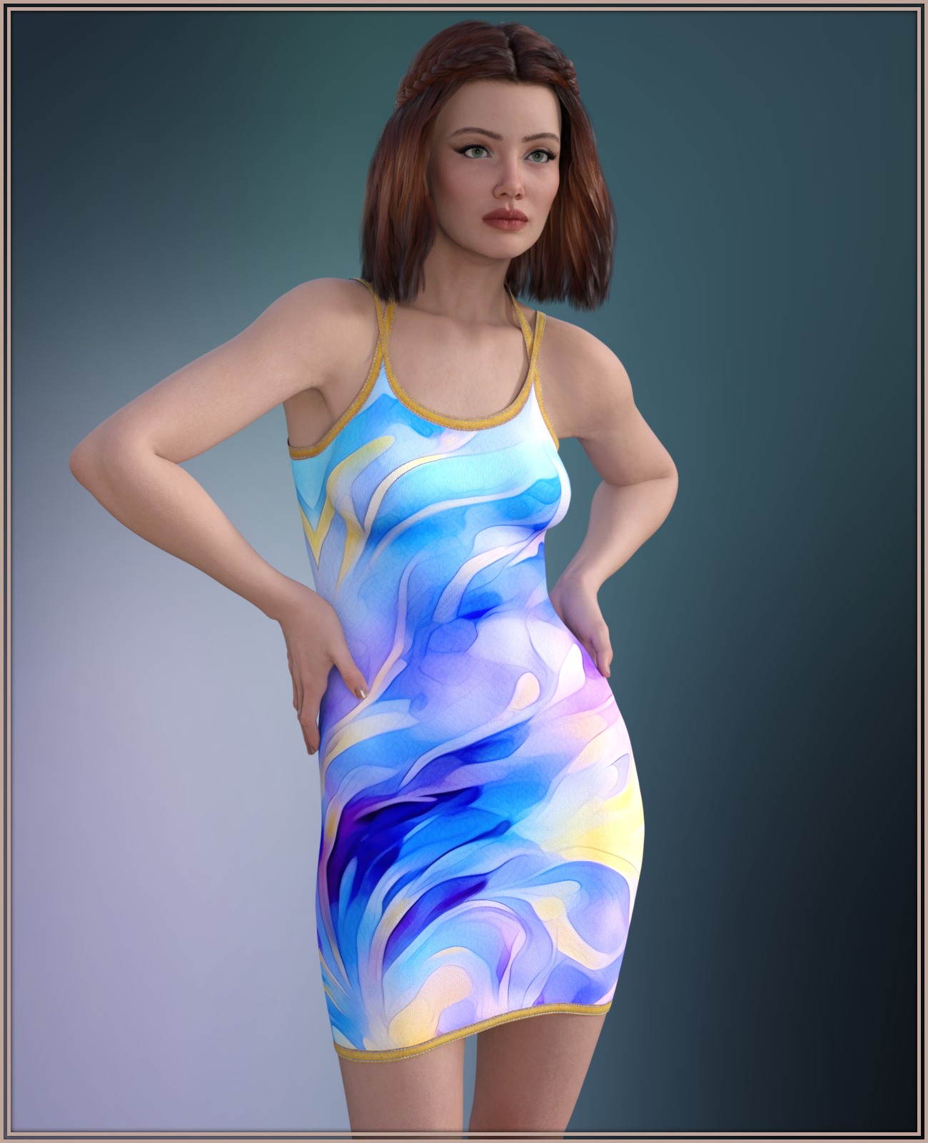 dForce Sporty Mini Dress for G9 by N/A