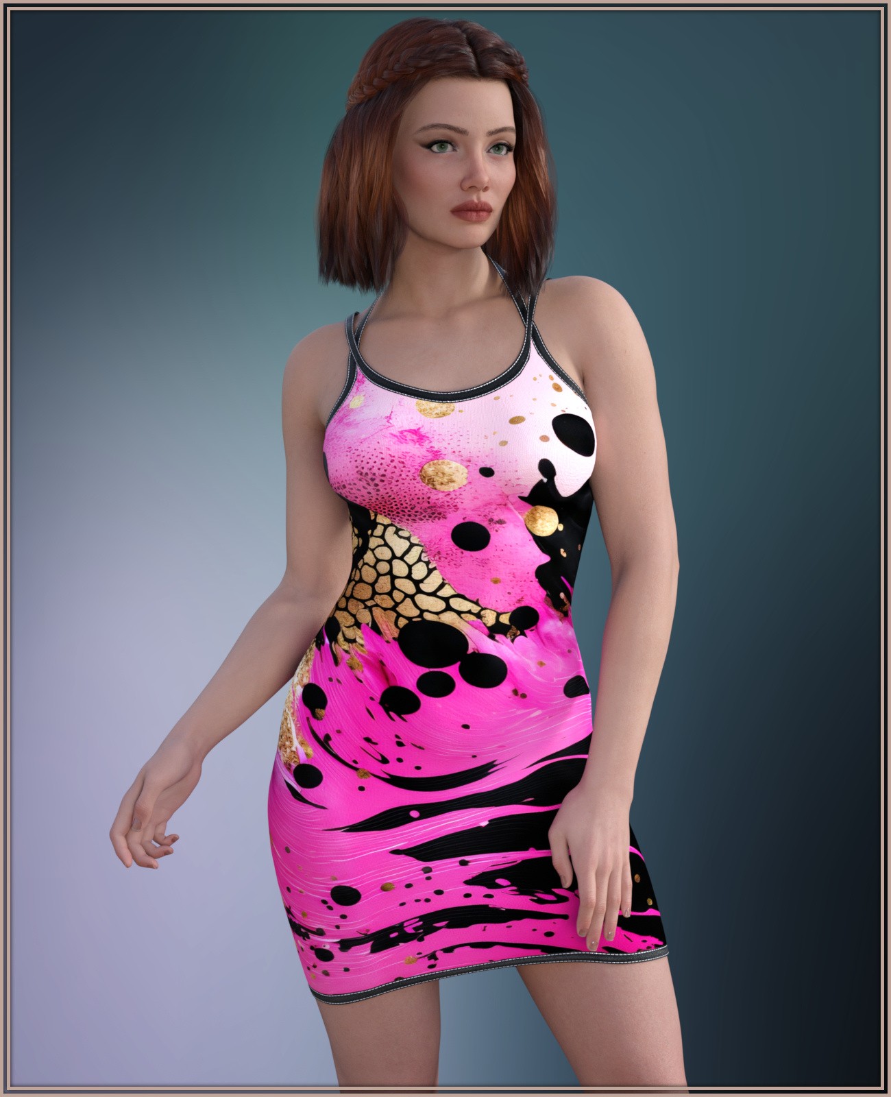 dForce Sporty Mini Dress for G9 by N/A