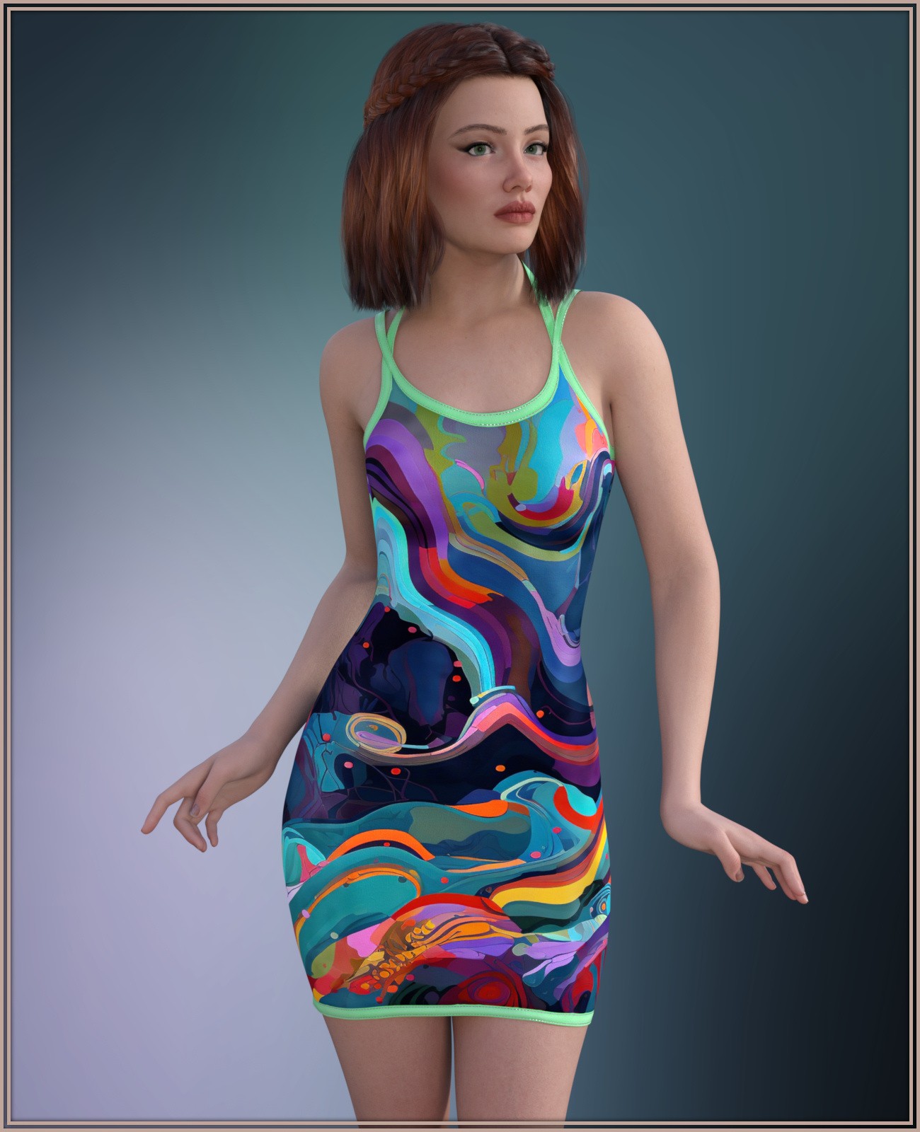 dForce Sporty Mini Dress for G9 by N/A