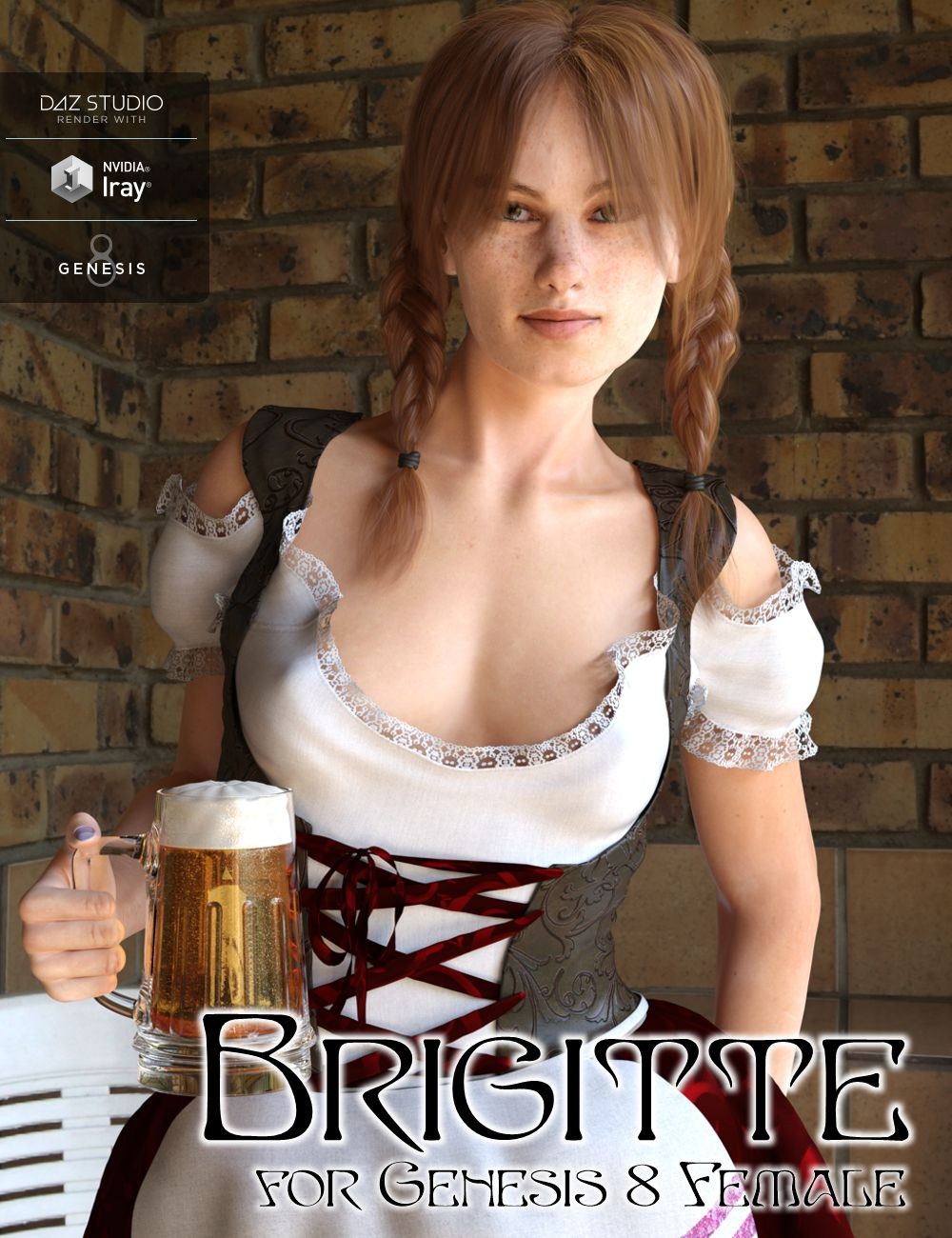 Brigitte for Genesis 8 Female by N/A