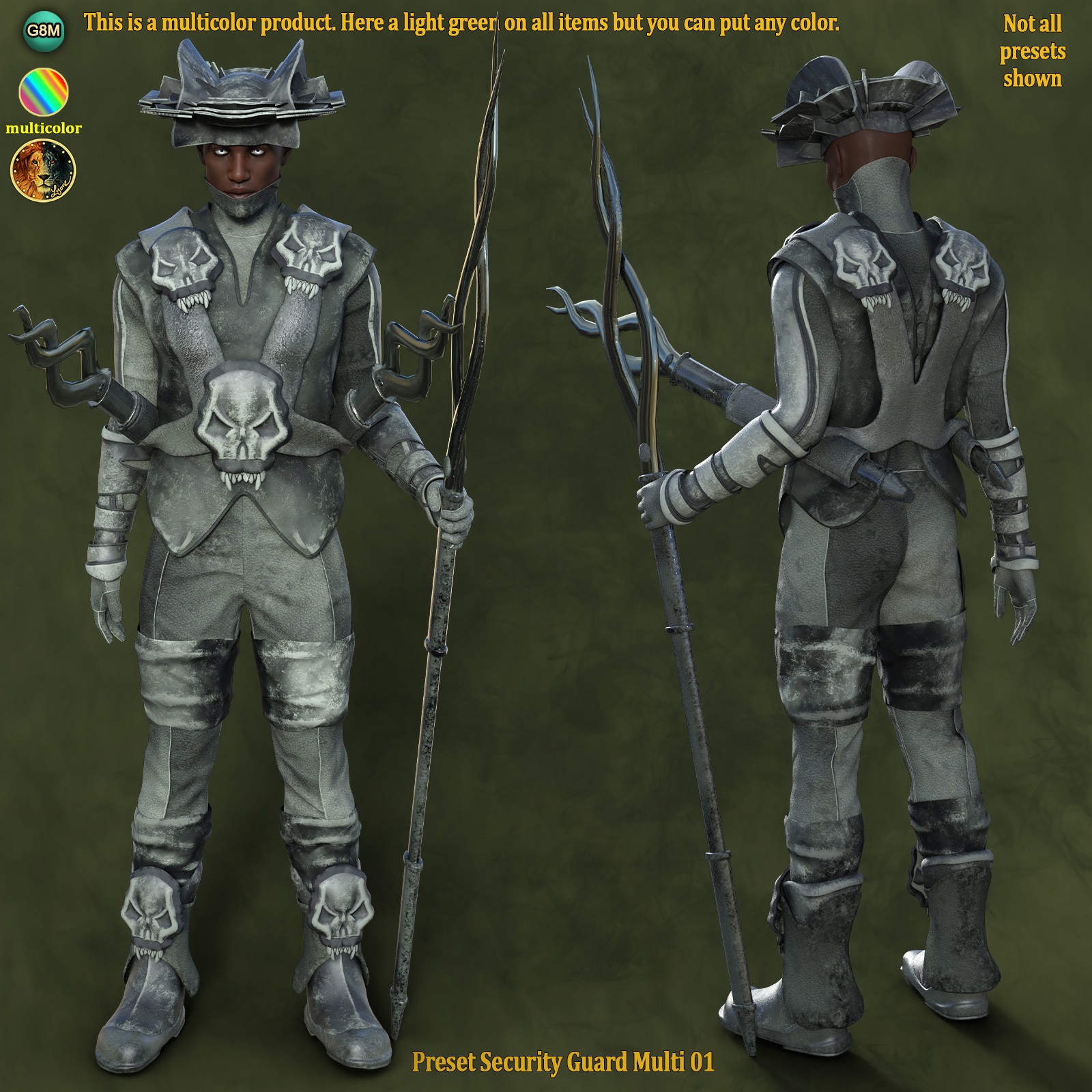Security Multicolor for the Guardian Outfit by N/A