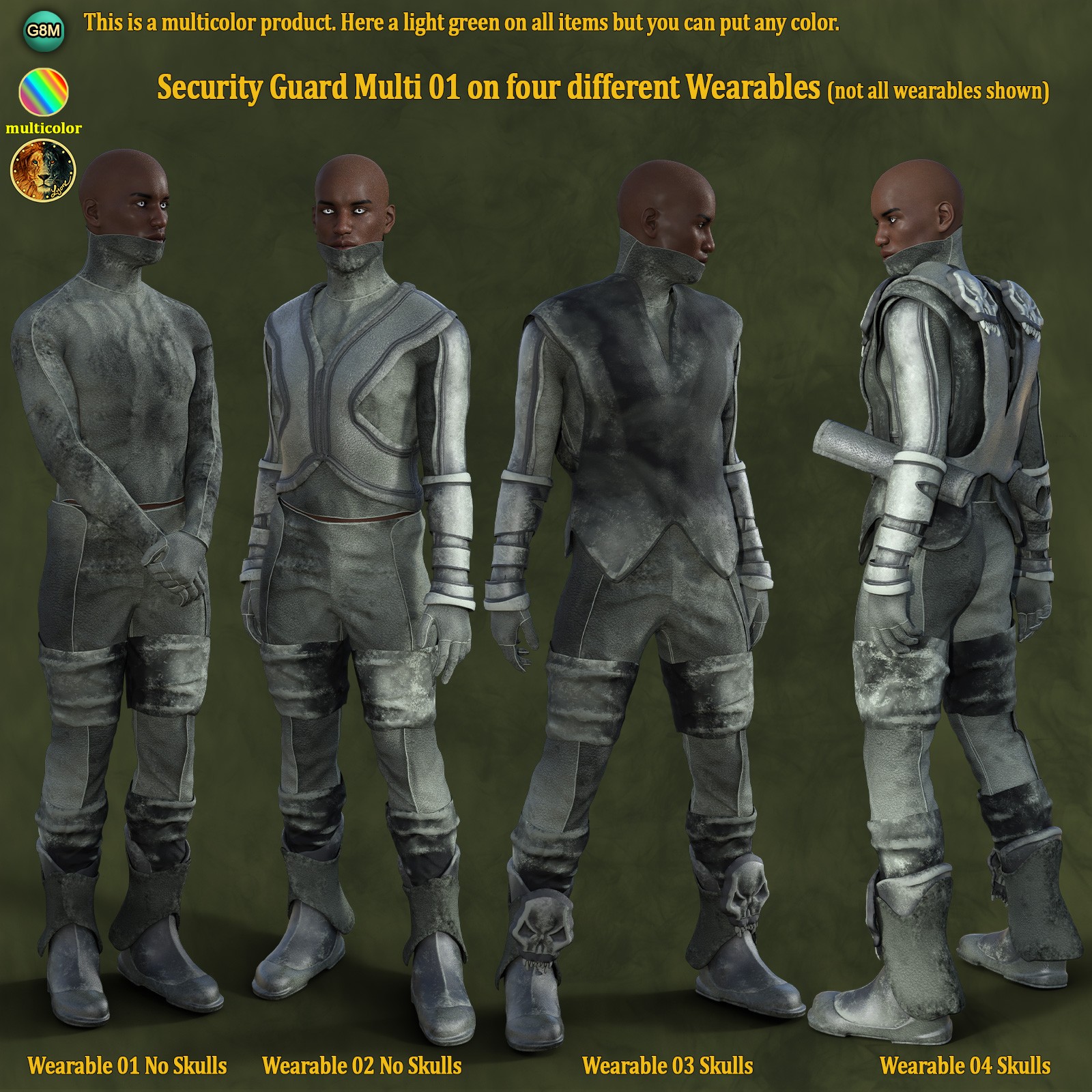 Security Multicolor for the Guardian Outfit by N/A