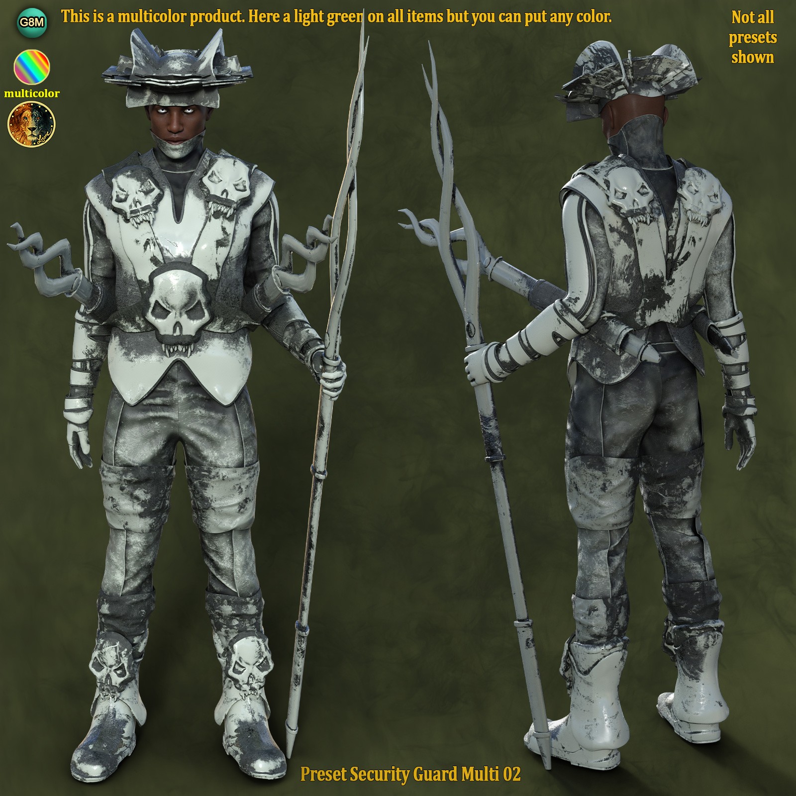 Security Multicolor for the Guardian Outfit by N/A