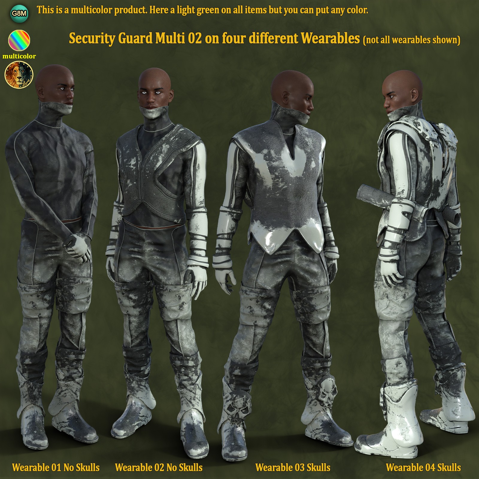 Security Multicolor for the Guardian Outfit by N/A