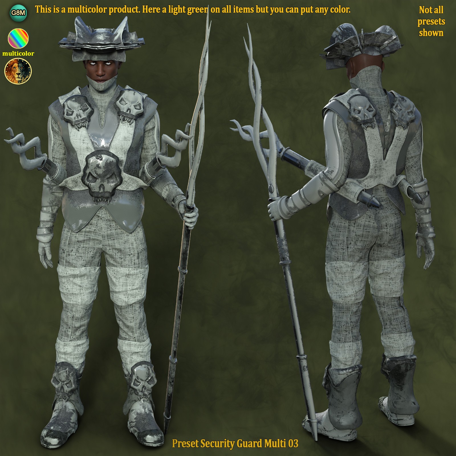 Security Multicolor for the Guardian Outfit by N/A