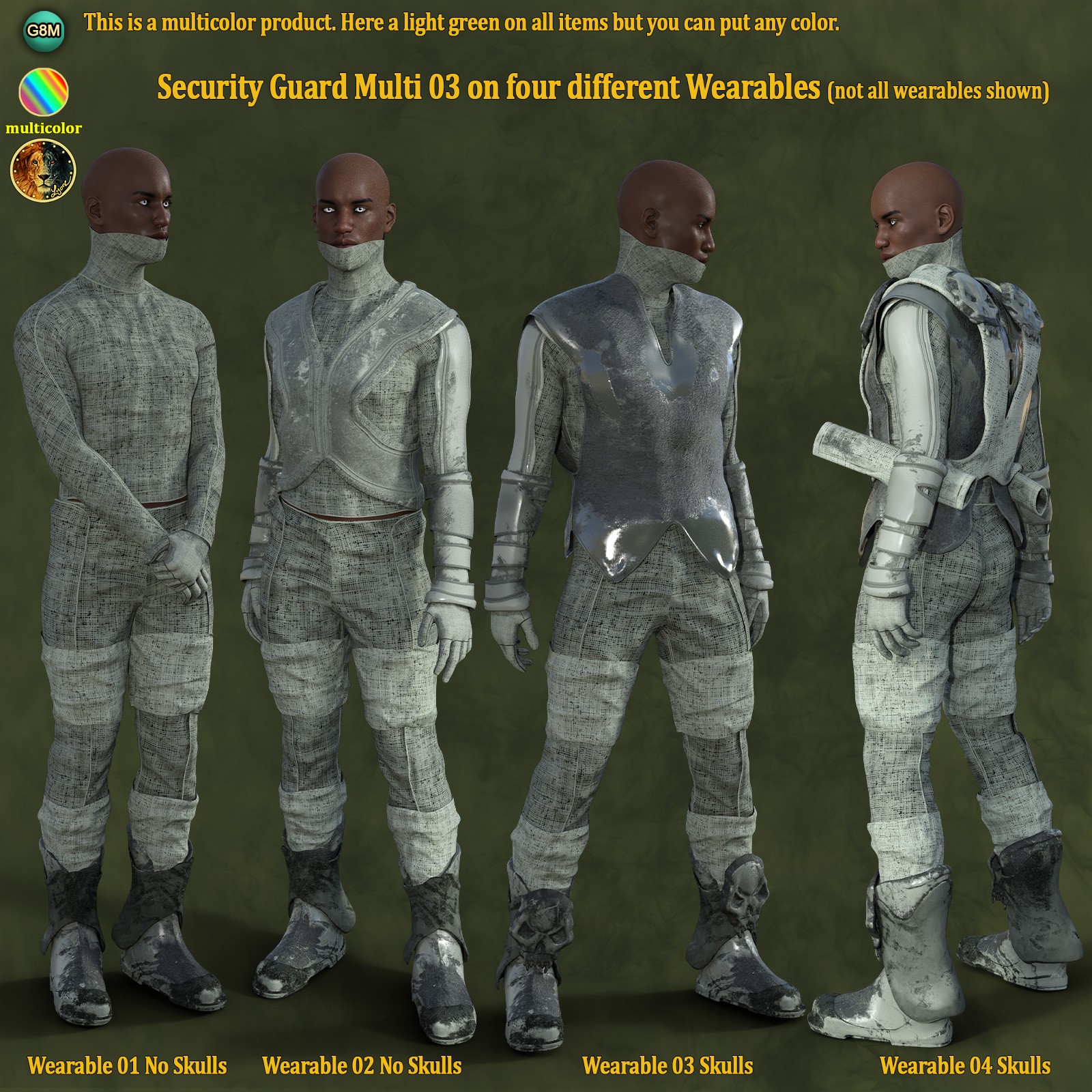 Security Multicolor for the Guardian Outfit by N/A