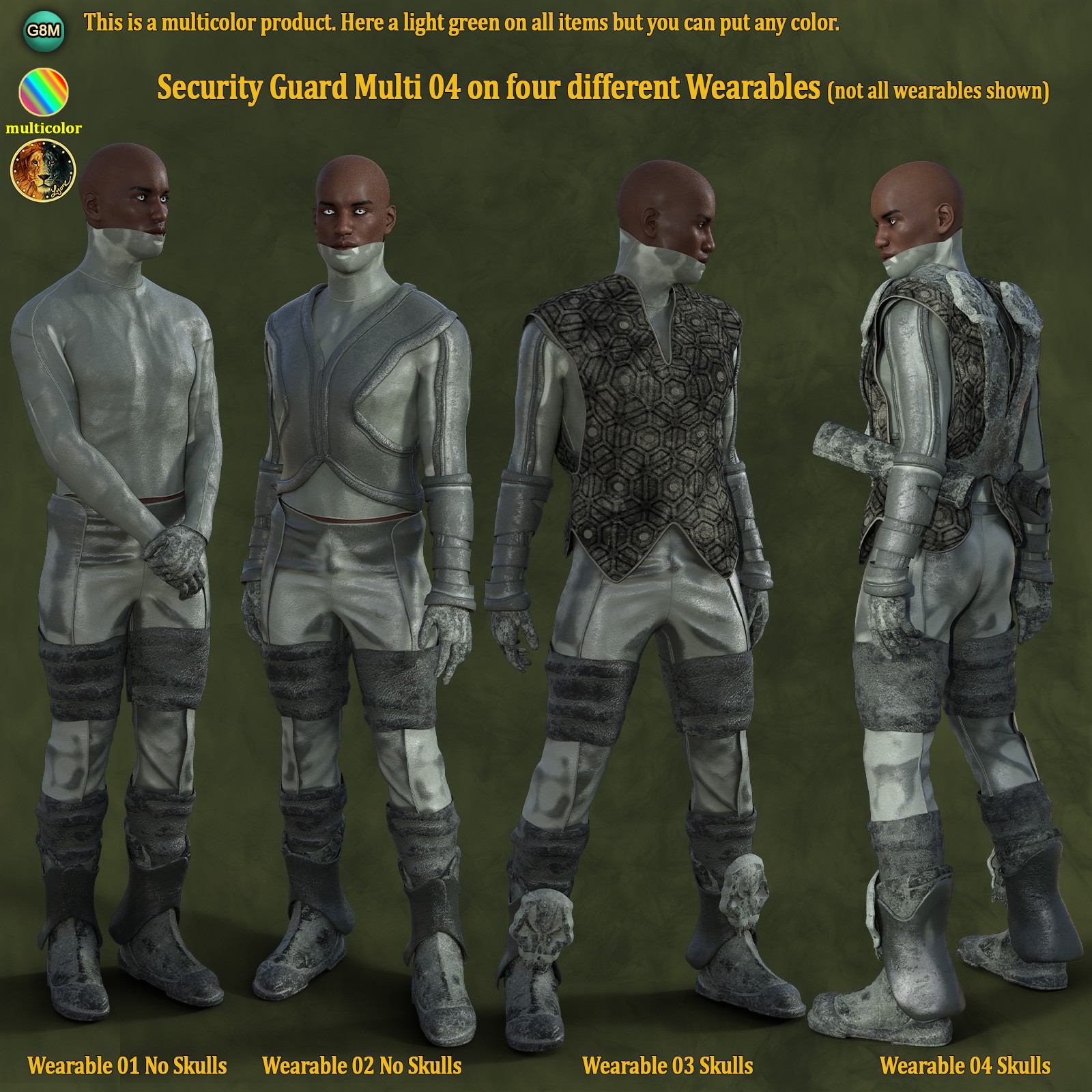 Security Multicolor for the Guardian Outfit by N/A