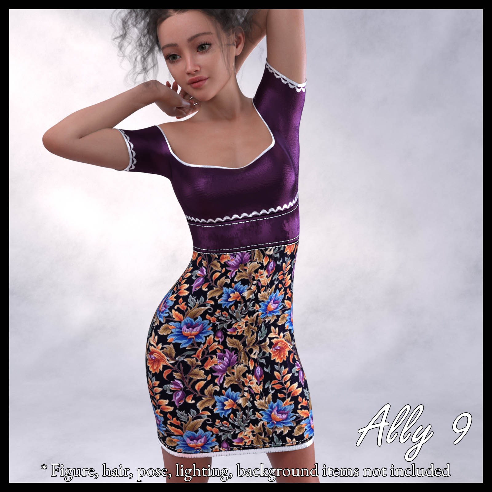 dForce Day Dress 2 for G9F by N/A