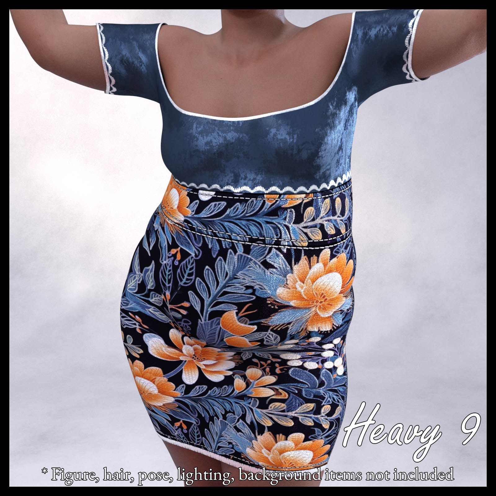 dForce Day Dress 2 for G9F by N/A