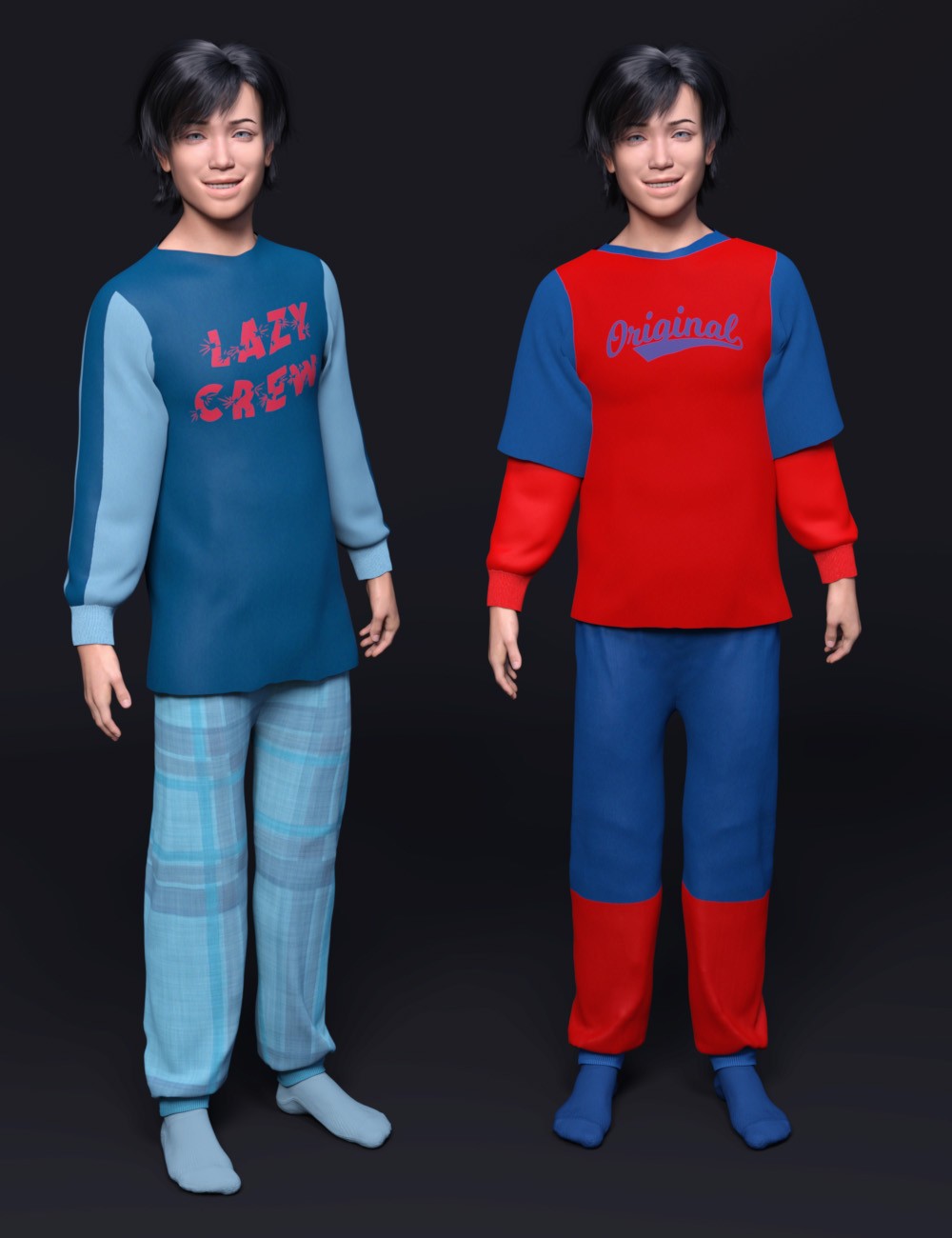 Add On for D-Force LoungeWear 2 for G8 and G8.1 Males by N/A