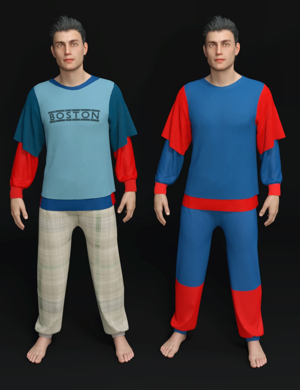 Add On for D-Force LoungeWear 2 for G8 and G8.1 Males by N/A