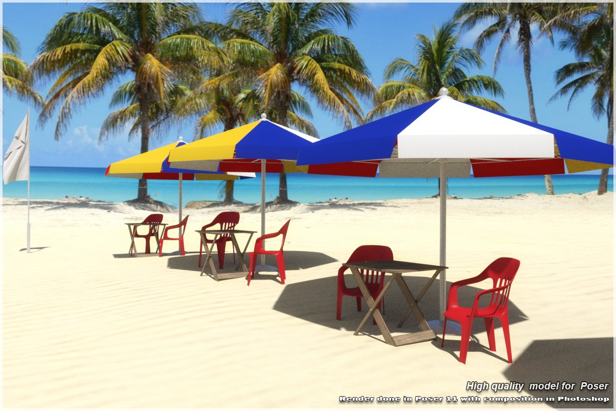 STZ Beach volleyball court for Poser by N/A