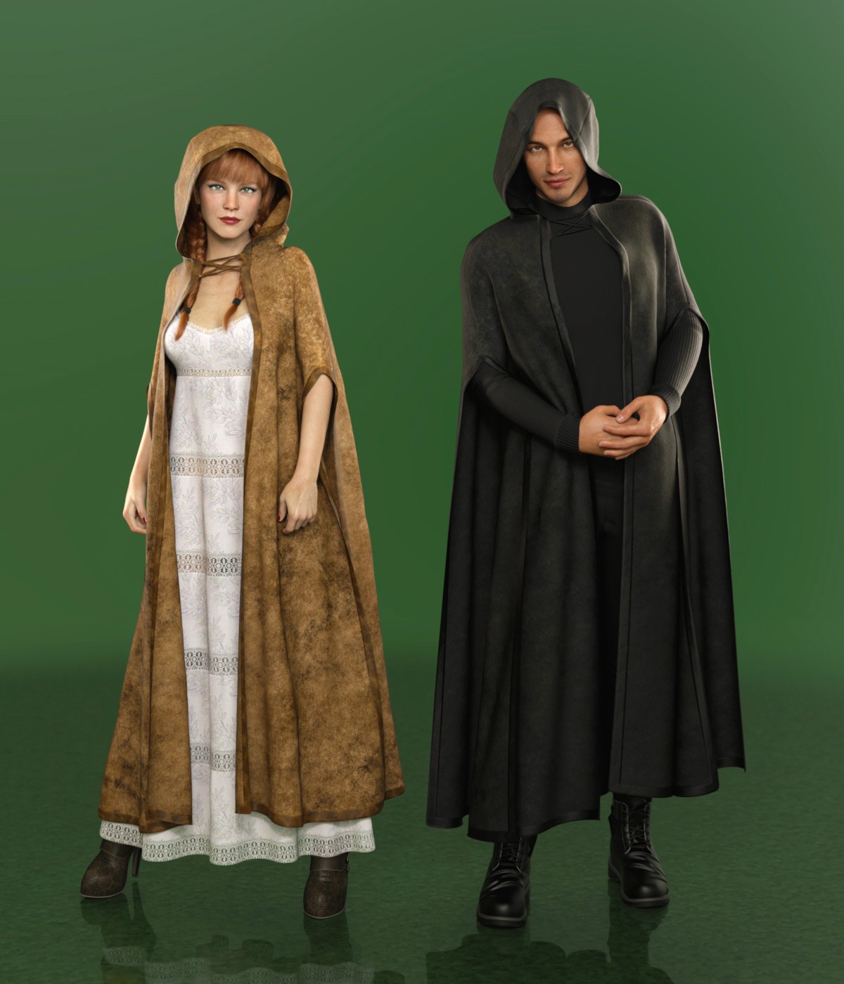 Traveller for FRQ dForce: Agile Cloak by N/A