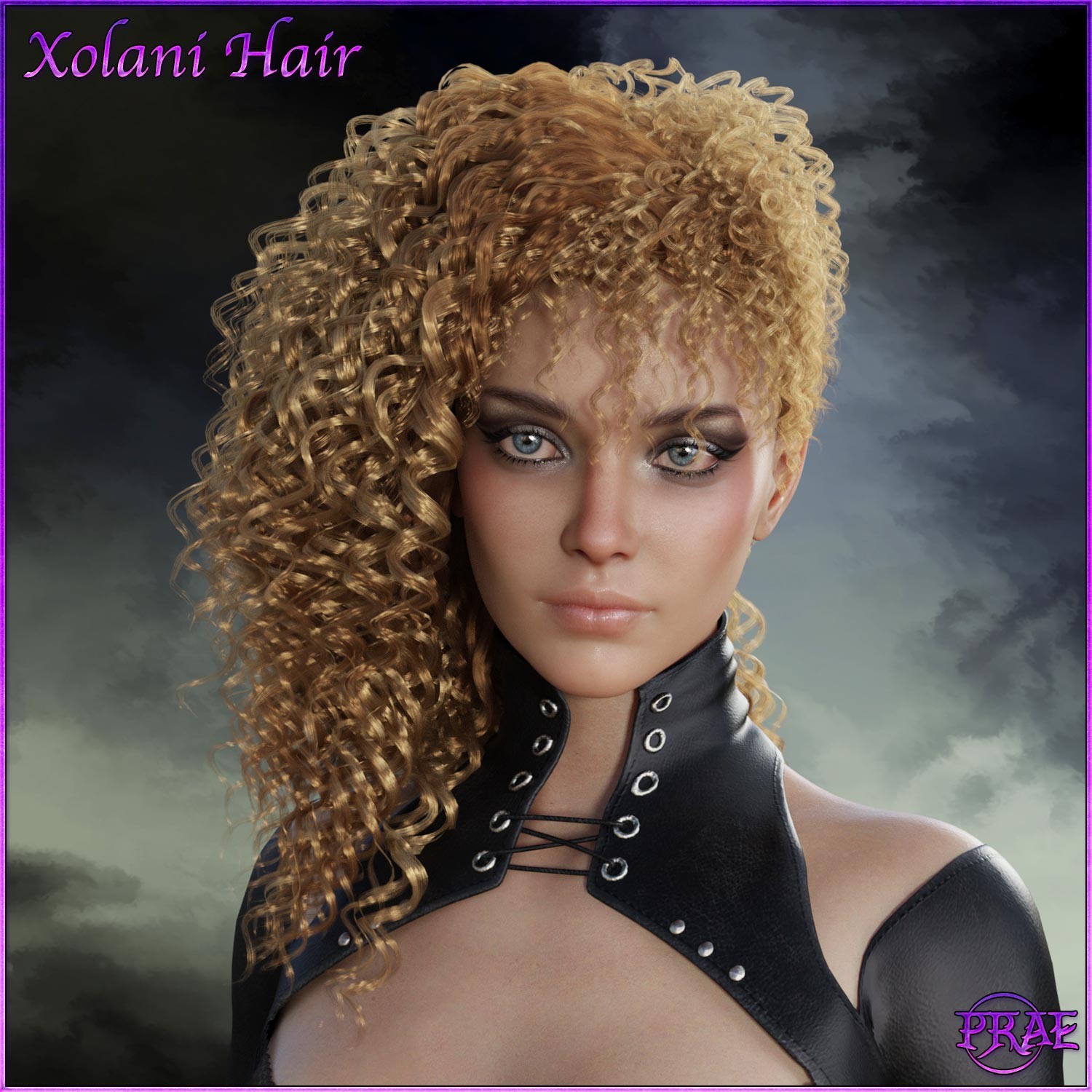 Prae-Xolani Hair For G8 G9 Daz by N/A