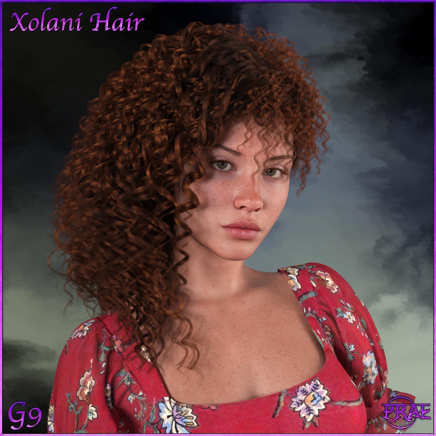 Prae-Xolani Hair For G8 G9 Daz by N/A