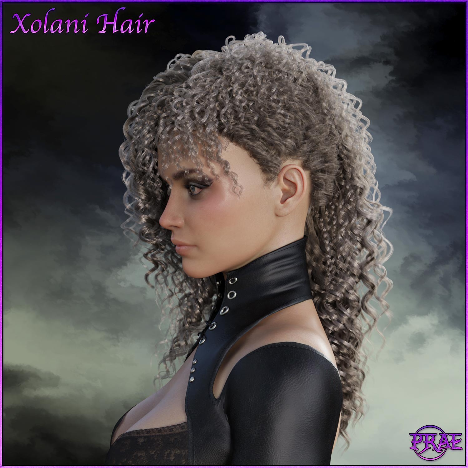 Prae-Xolani Hair For G8 G9 Daz by N/A