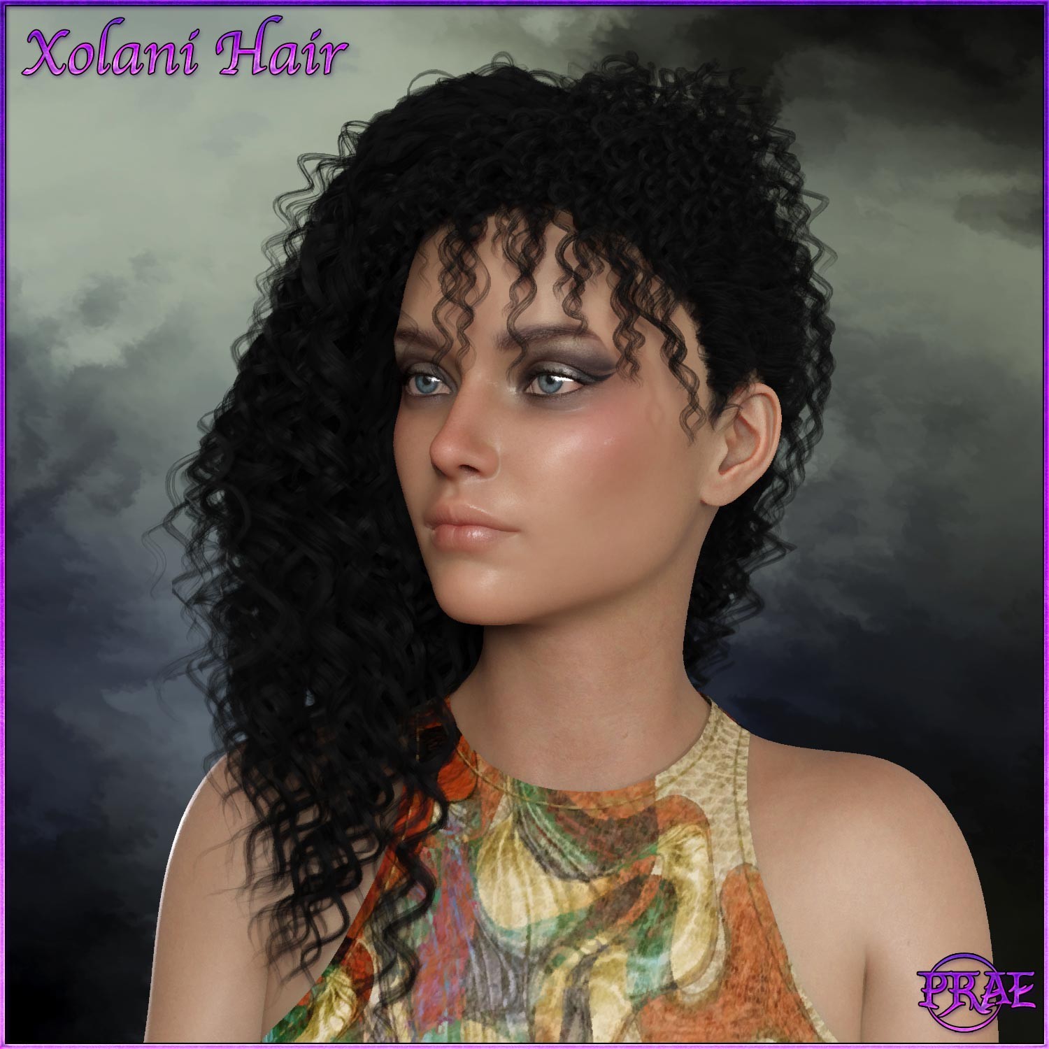 Prae-Xolani Hair For G8 G9 Daz by N/A