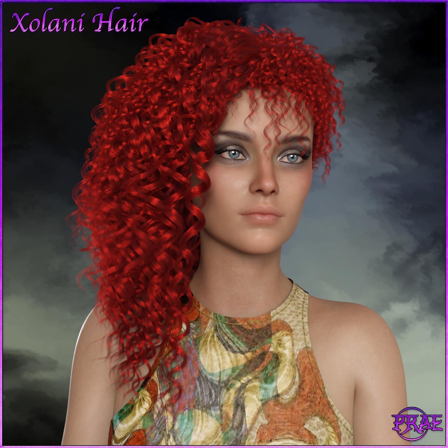 Prae-Xolani Hair For G8 G9 Daz by N/A
