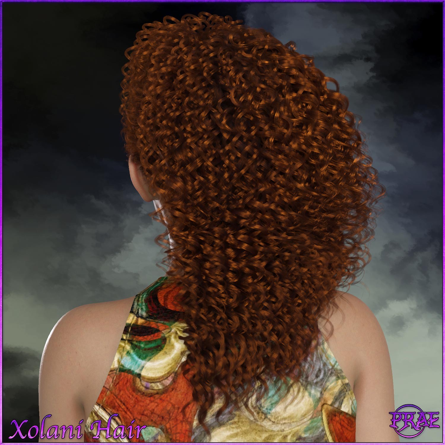 Prae-Xolani Hair For G8 G9 Daz by N/A