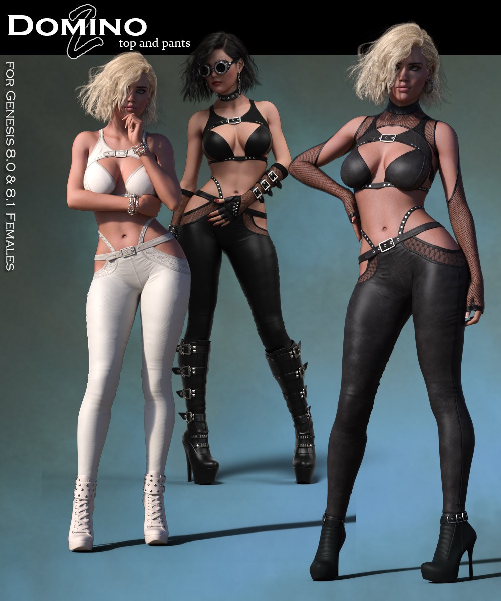 Domino 2 for Genesis 8.0/8.1 Females by N/A