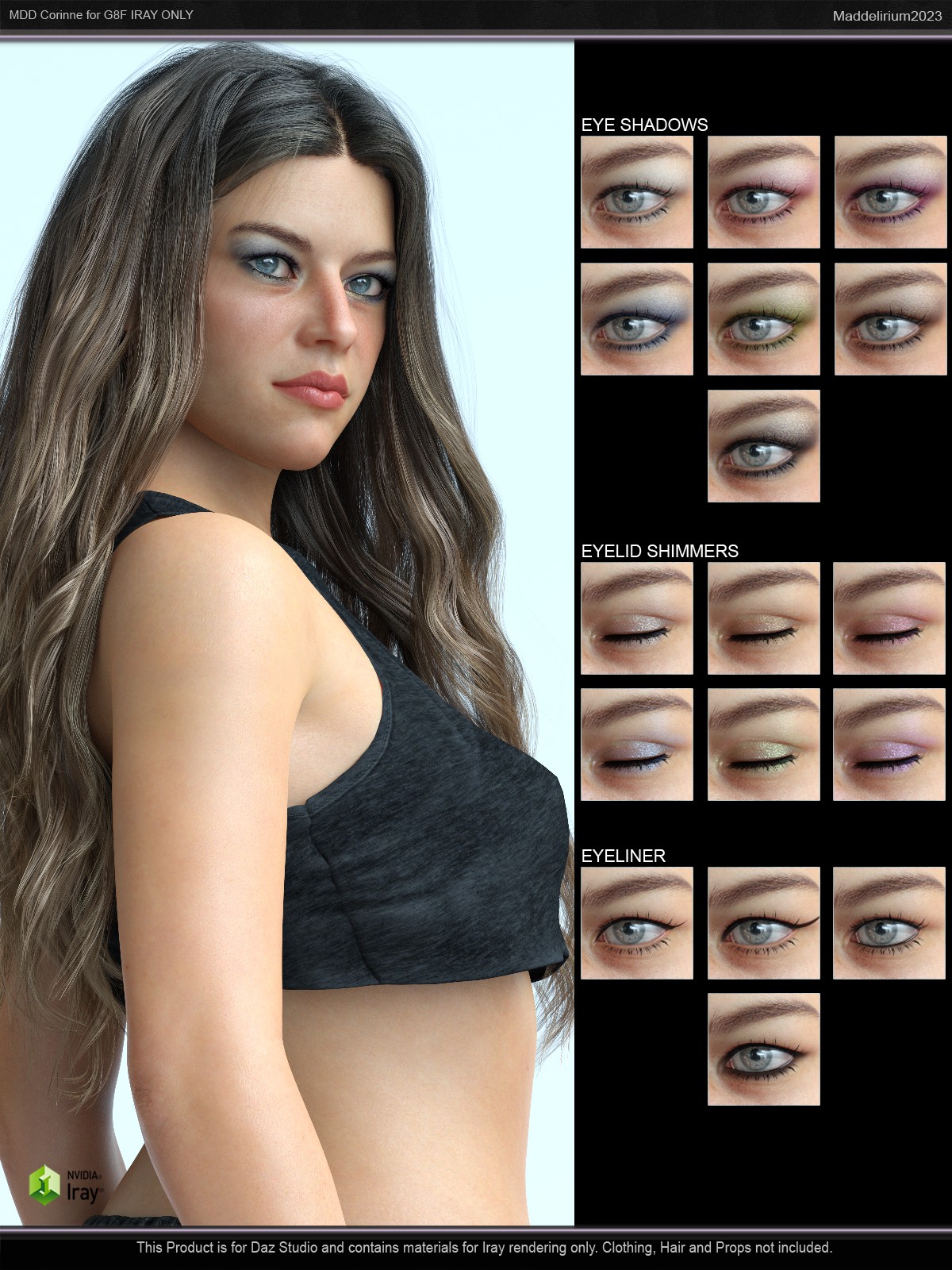 MDD Corinne for G8F IRAY Only by N/A