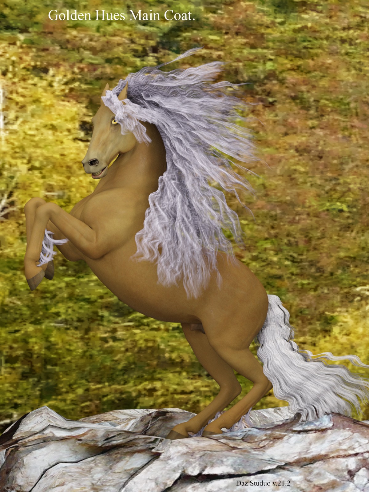 FLRD-GoldenHues for the HW Horse by N/A