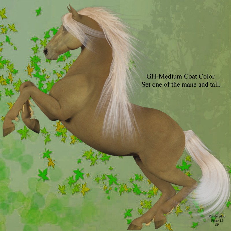 FLRD-GoldenHues for the HW Horse by N/A