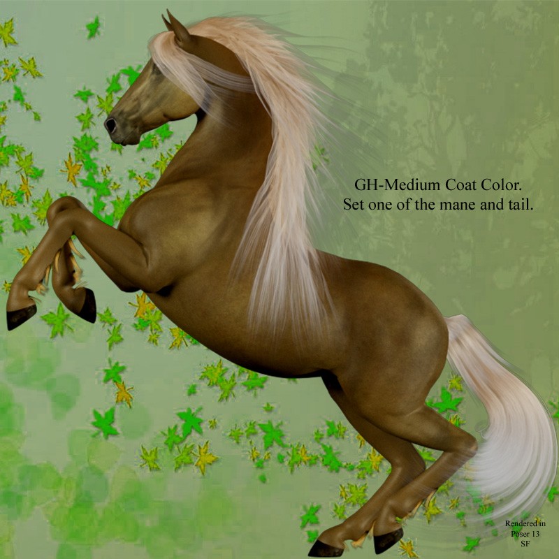 FLRD-GoldenHues for the HW Horse by N/A