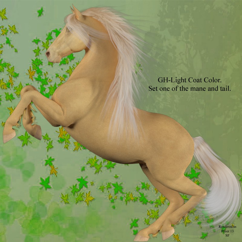 FLRD-GoldenHues for the HW Horse by N/A
