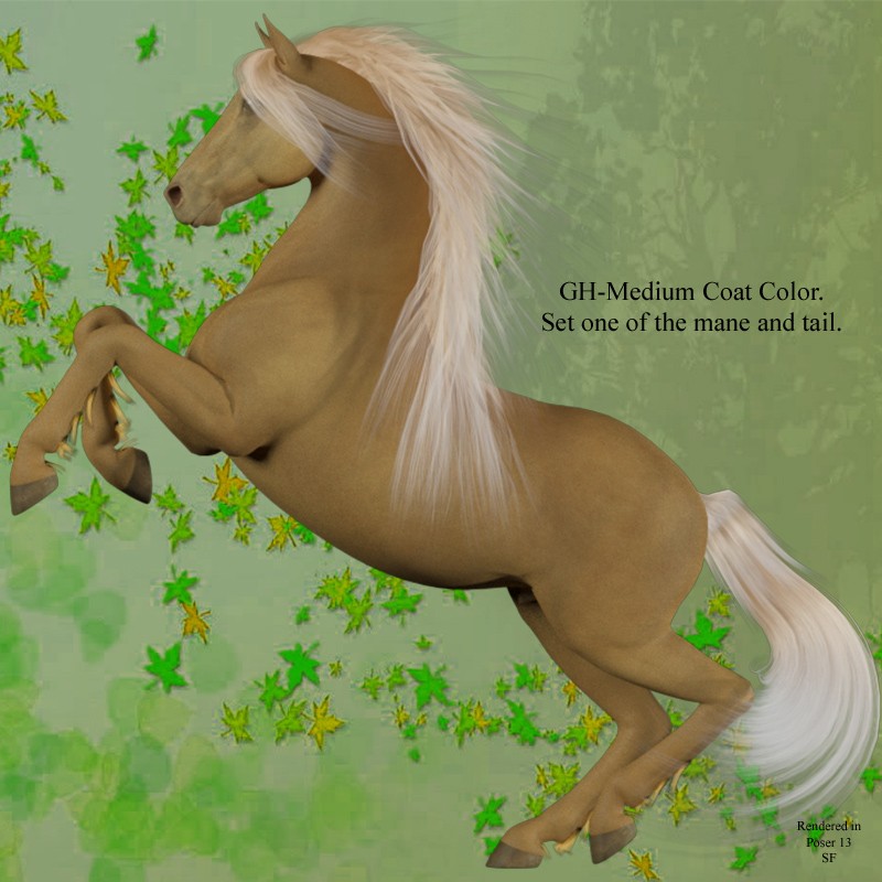 FLRD-GoldenHues for the HW Horse by N/A