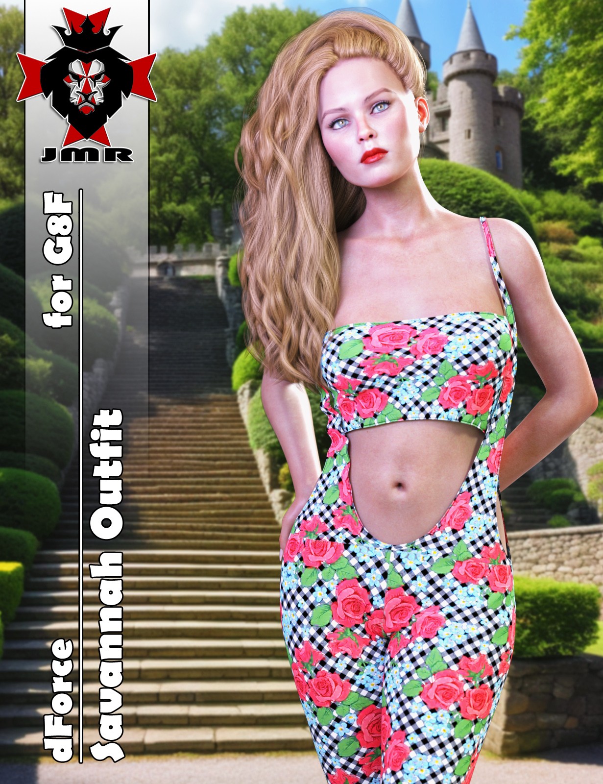 JMR dForce Savannah Outfit for G8F by N/A
