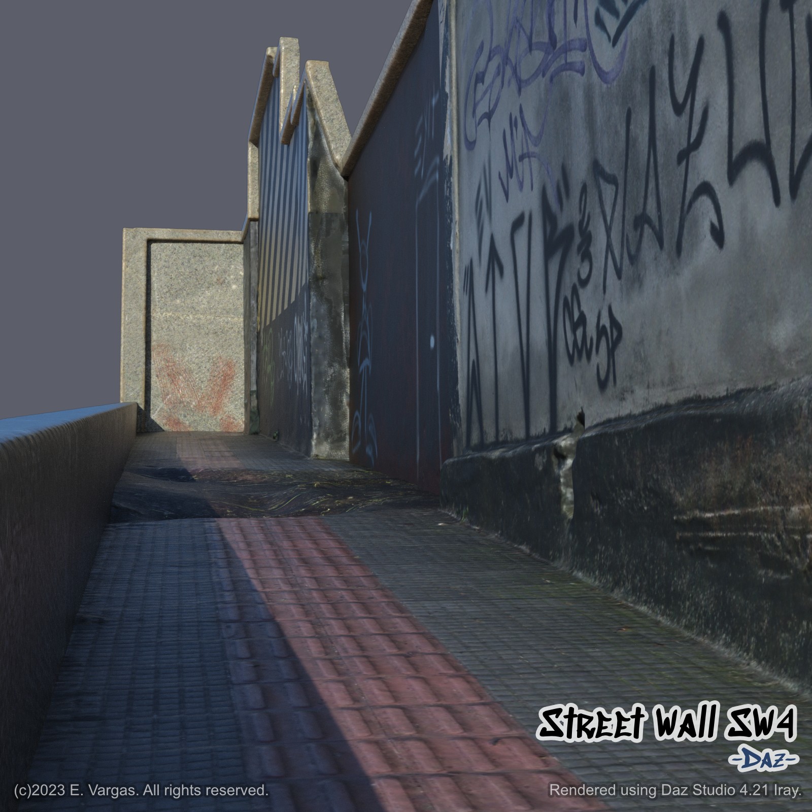 EV Street Wall SW4 - Daz by N/A