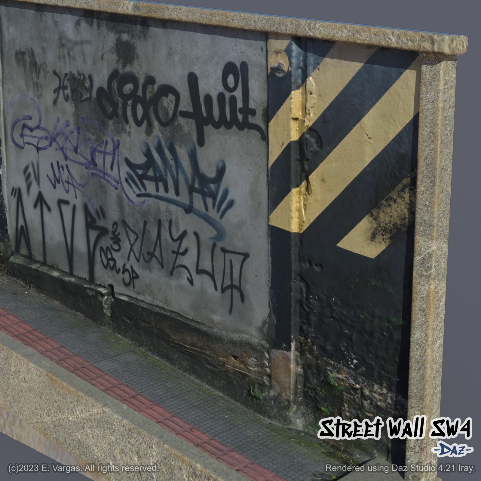 EV Street Wall SW4 - Daz by N/A