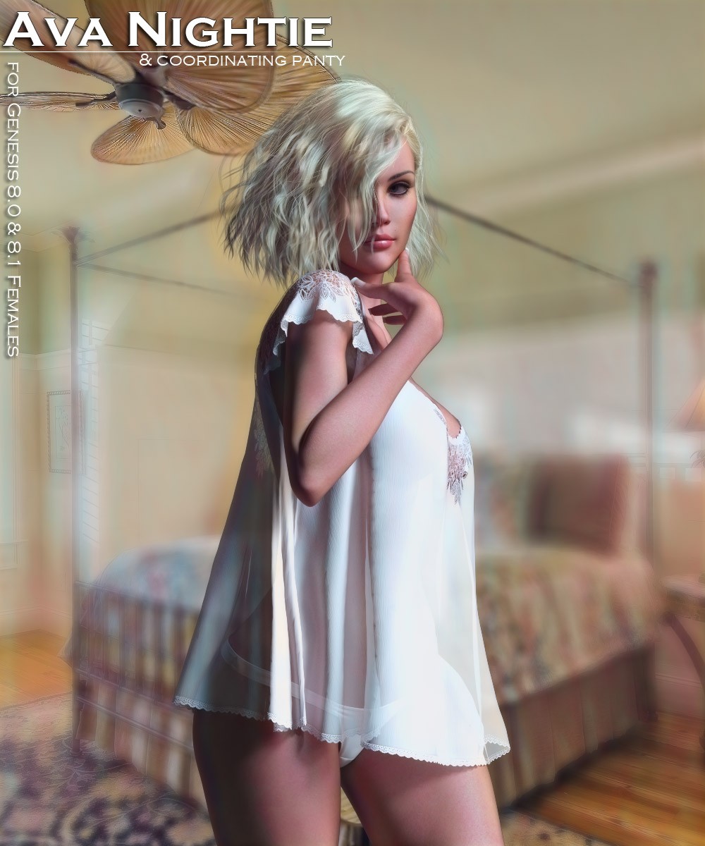 Ava Nightie for G8.0/8.1 Females by N/A