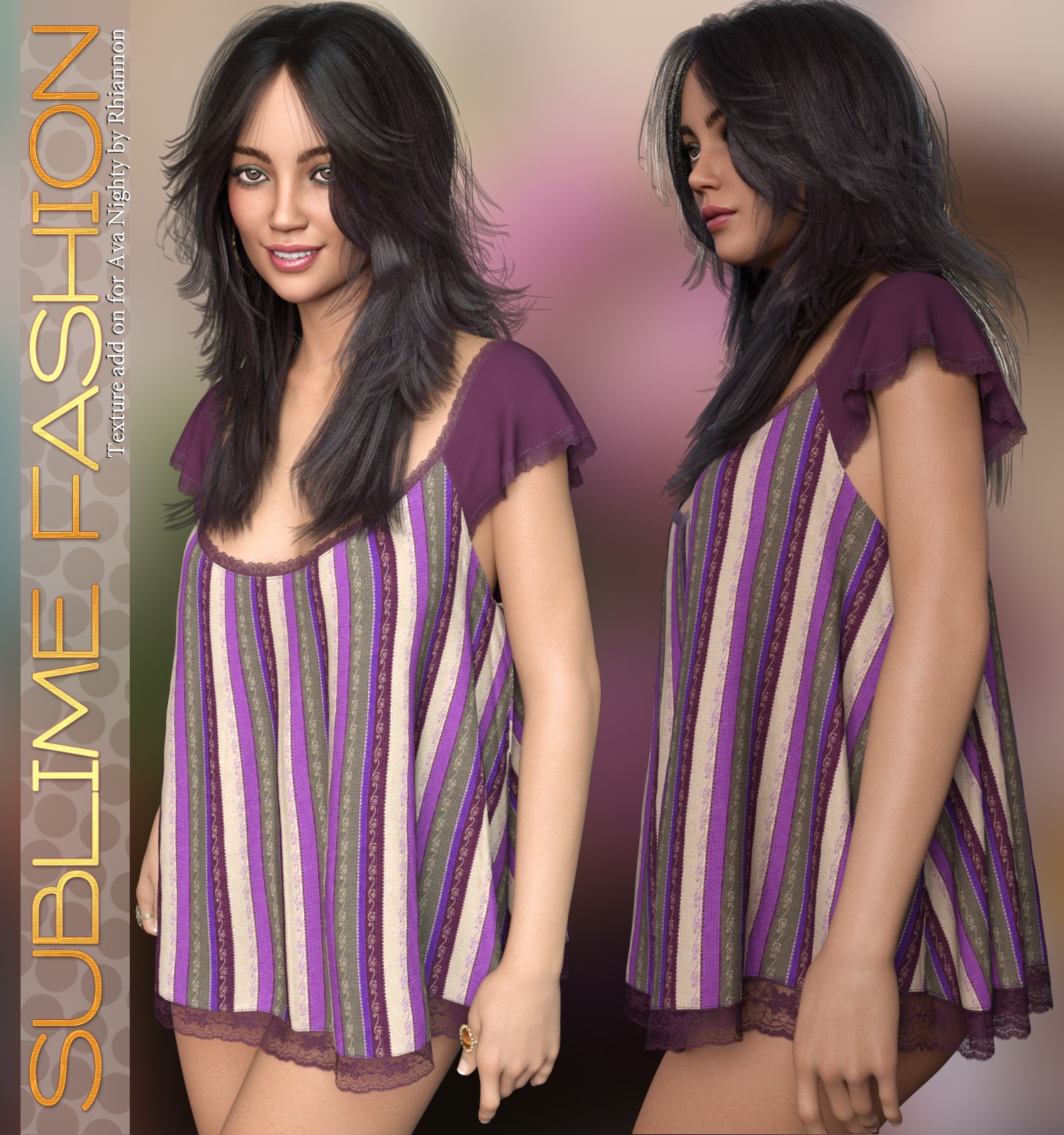 Sublime Fashion for Ava Nightie by Rhiannon by N/A