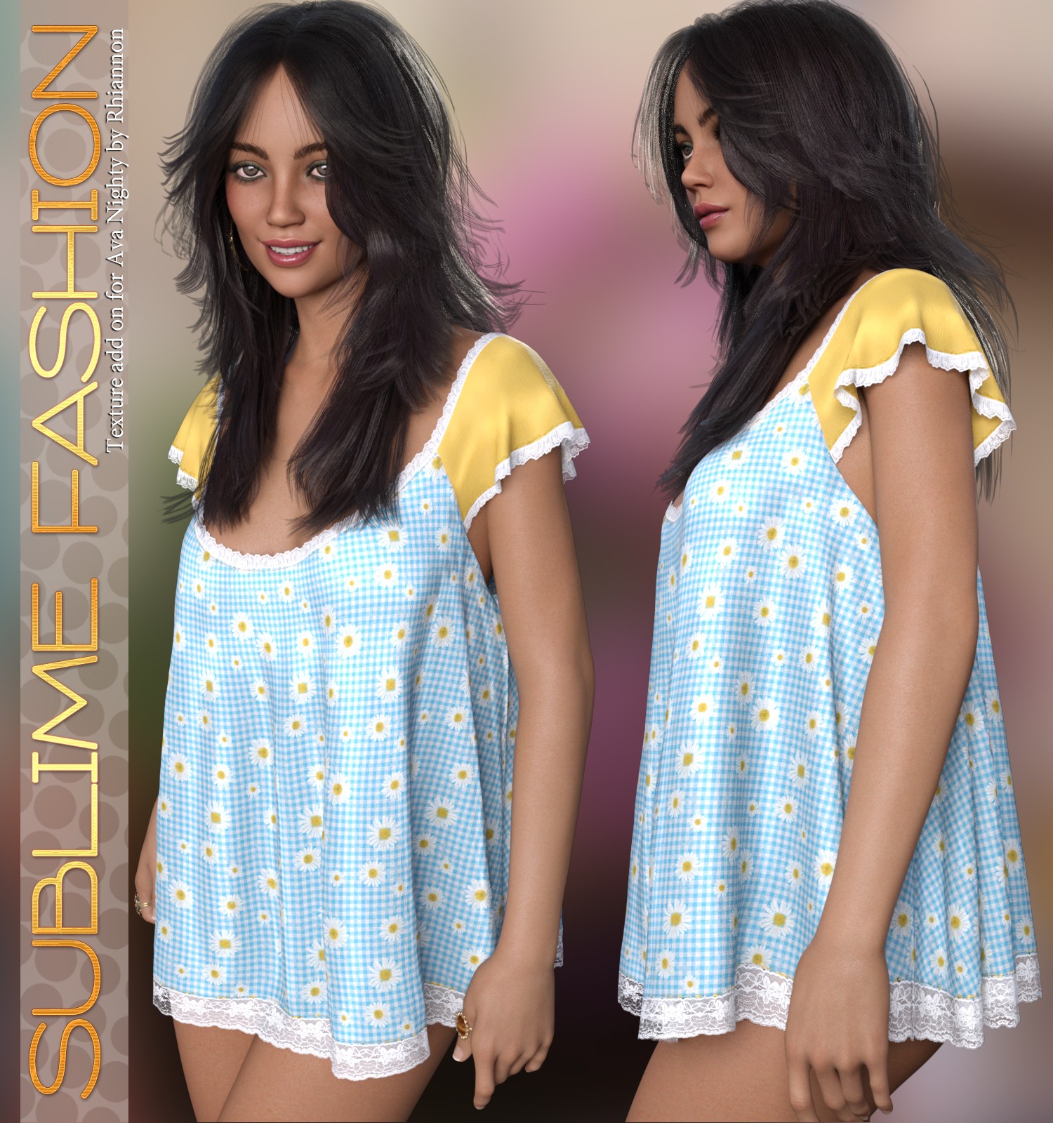 Sublime Fashion for Ava Nightie by Rhiannon by N/A