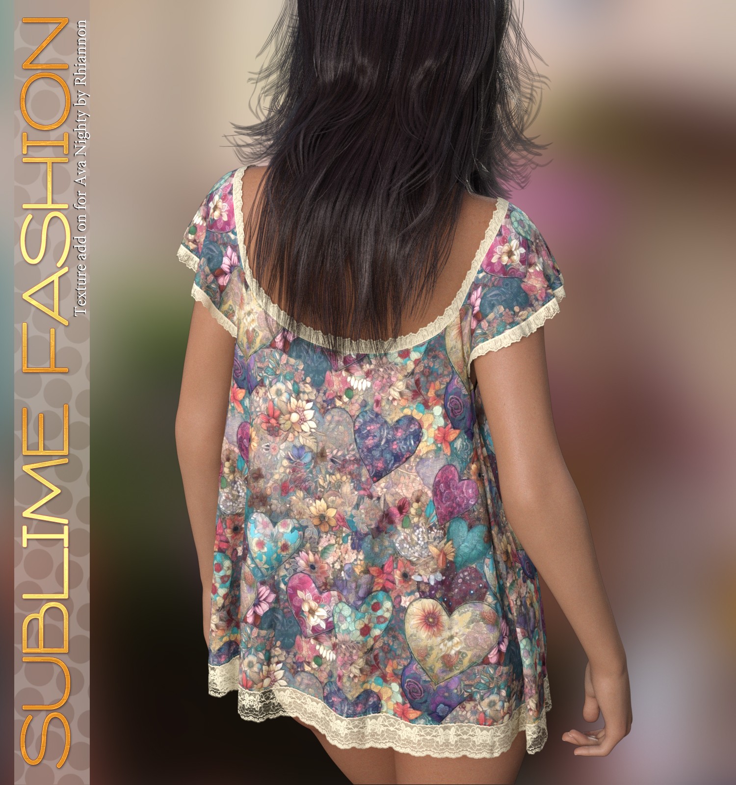 Sublime Fashion for Ava Nightie by Rhiannon by N/A