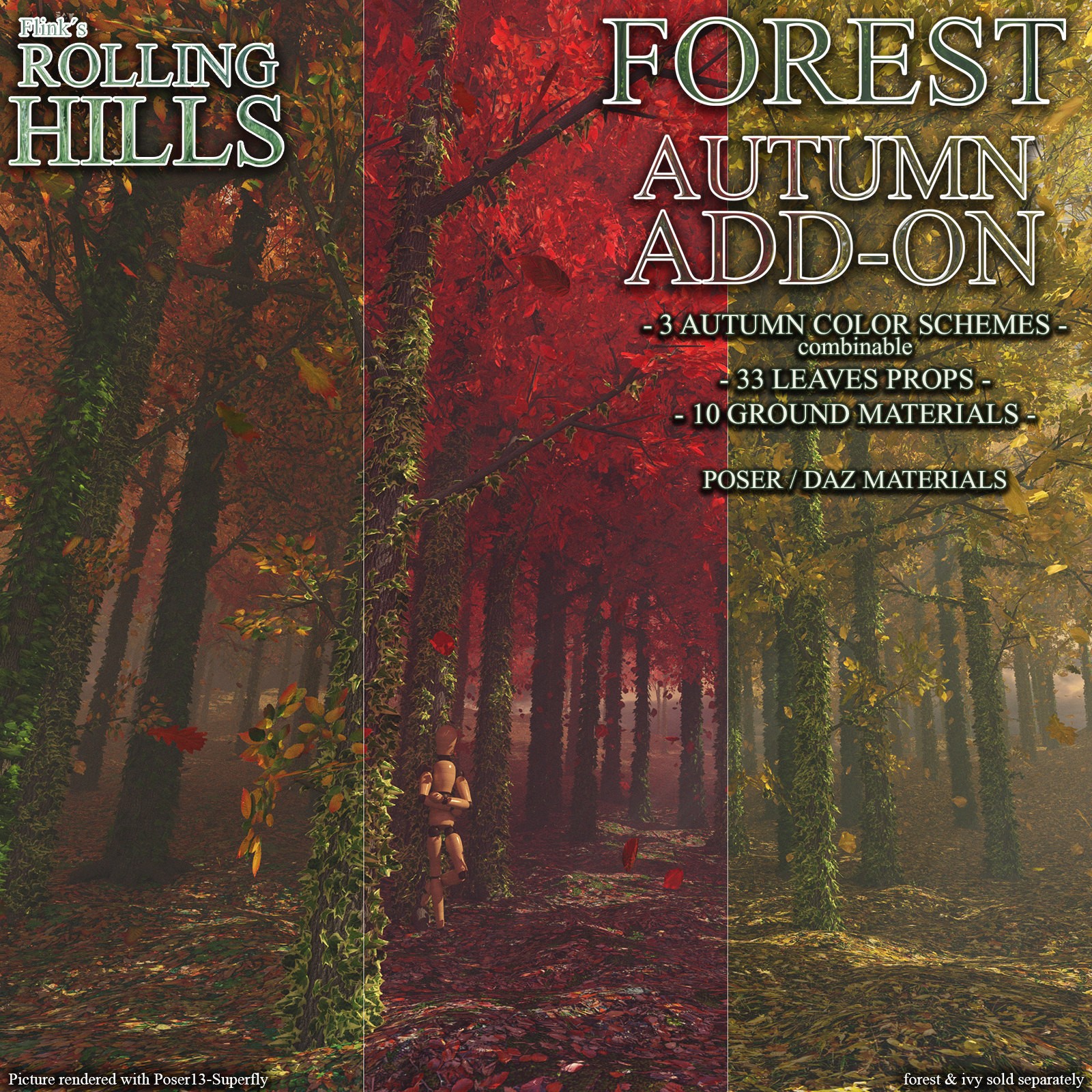 Flinks Rolling Hills - Forest - Autumn Add-On by N/A