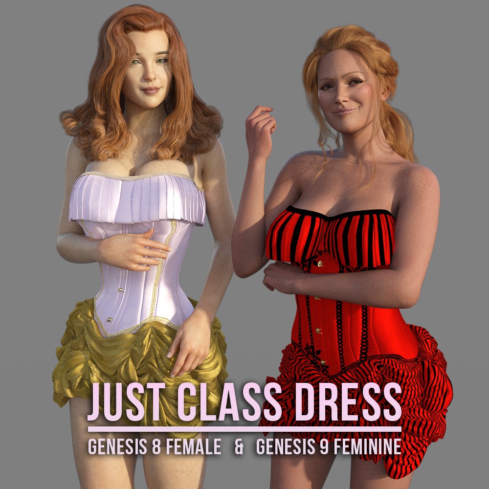Just Class Dress for G8F and G9F by N/A