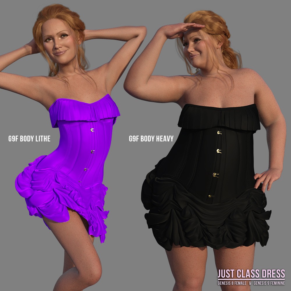 Just Class Dress for G8F and G9F by N/A