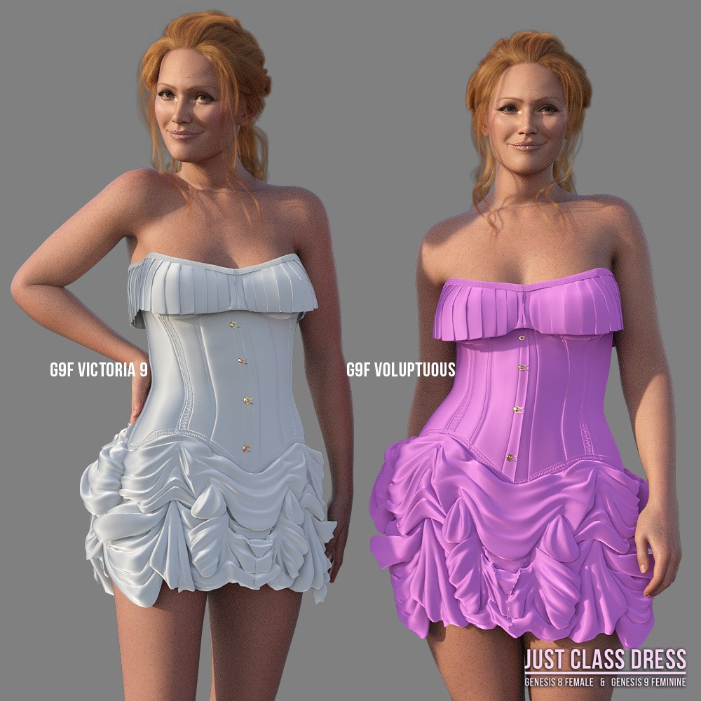 Just Class Dress for G8F and G9F by N/A