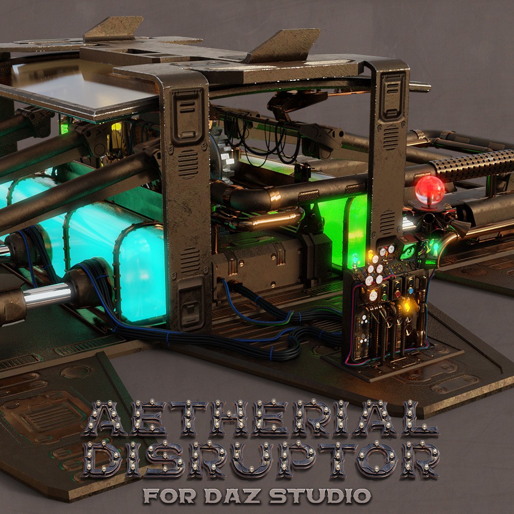 Aetherial Disruptor for Daz Studio by N/A