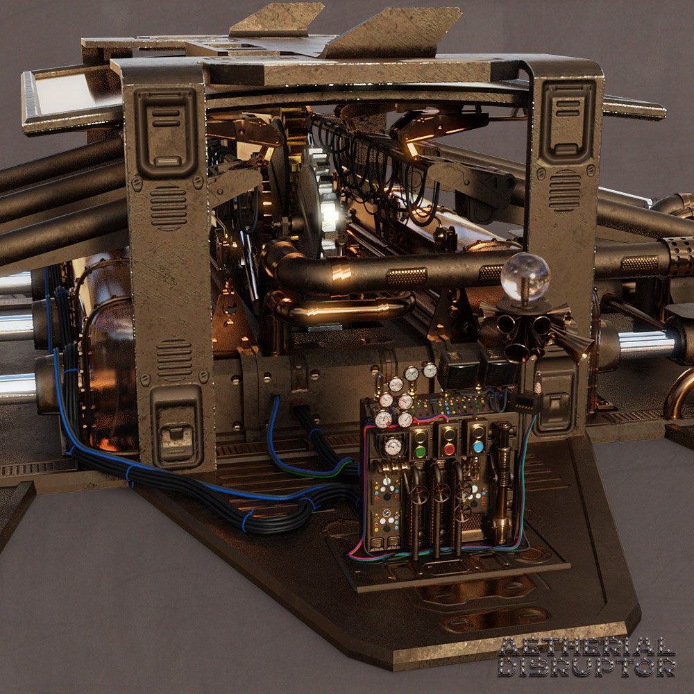 Aetherial Disruptor for Daz Studio by N/A
