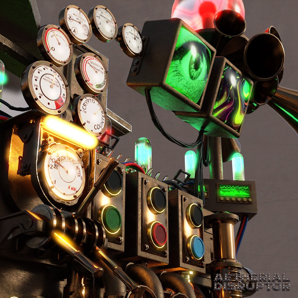 Aetherial Disruptor for Daz Studio by N/A