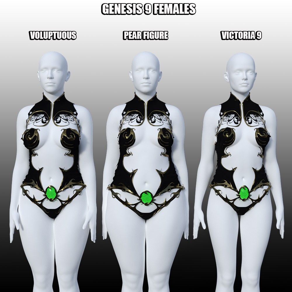 Sorcery Bodysuit for G8F and G9F by N/A